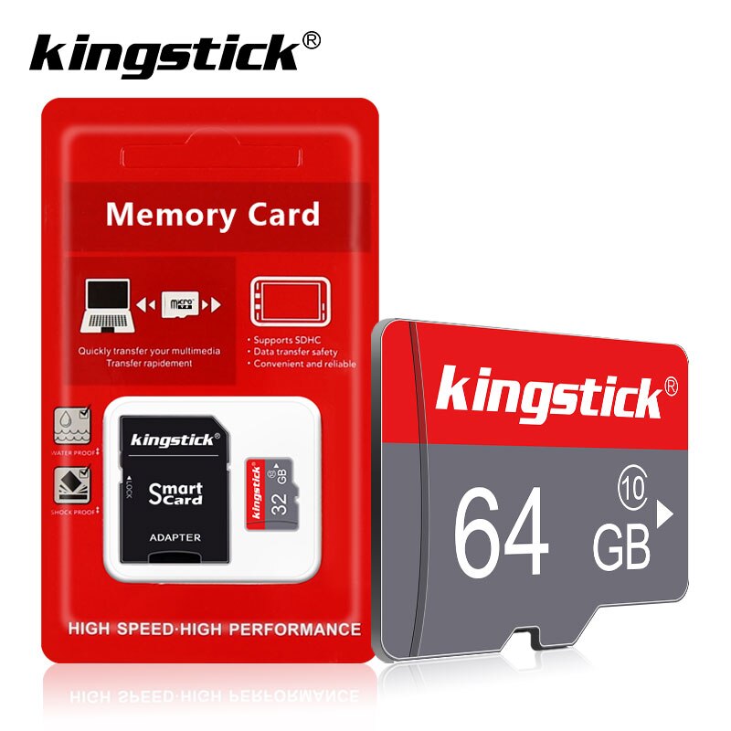 32GB Micro SD Card 8GB 16GB TF Card class10 64GB 128GB 256GB Cartao De Memoia Memory card Flash usb Stick With Free Adapter