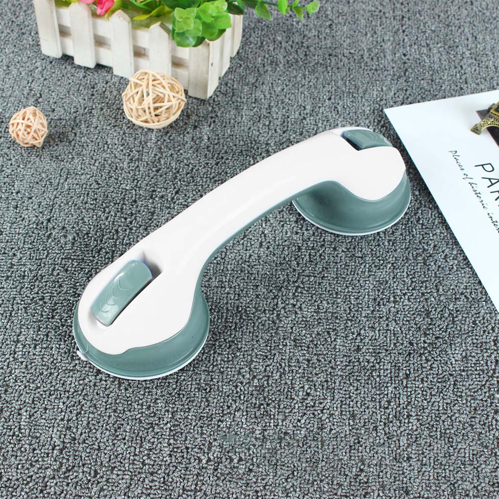 Bathroom Glass Door Handle Grab Home Office Toilet Suction Cup Door Knob Handrail with Sucker