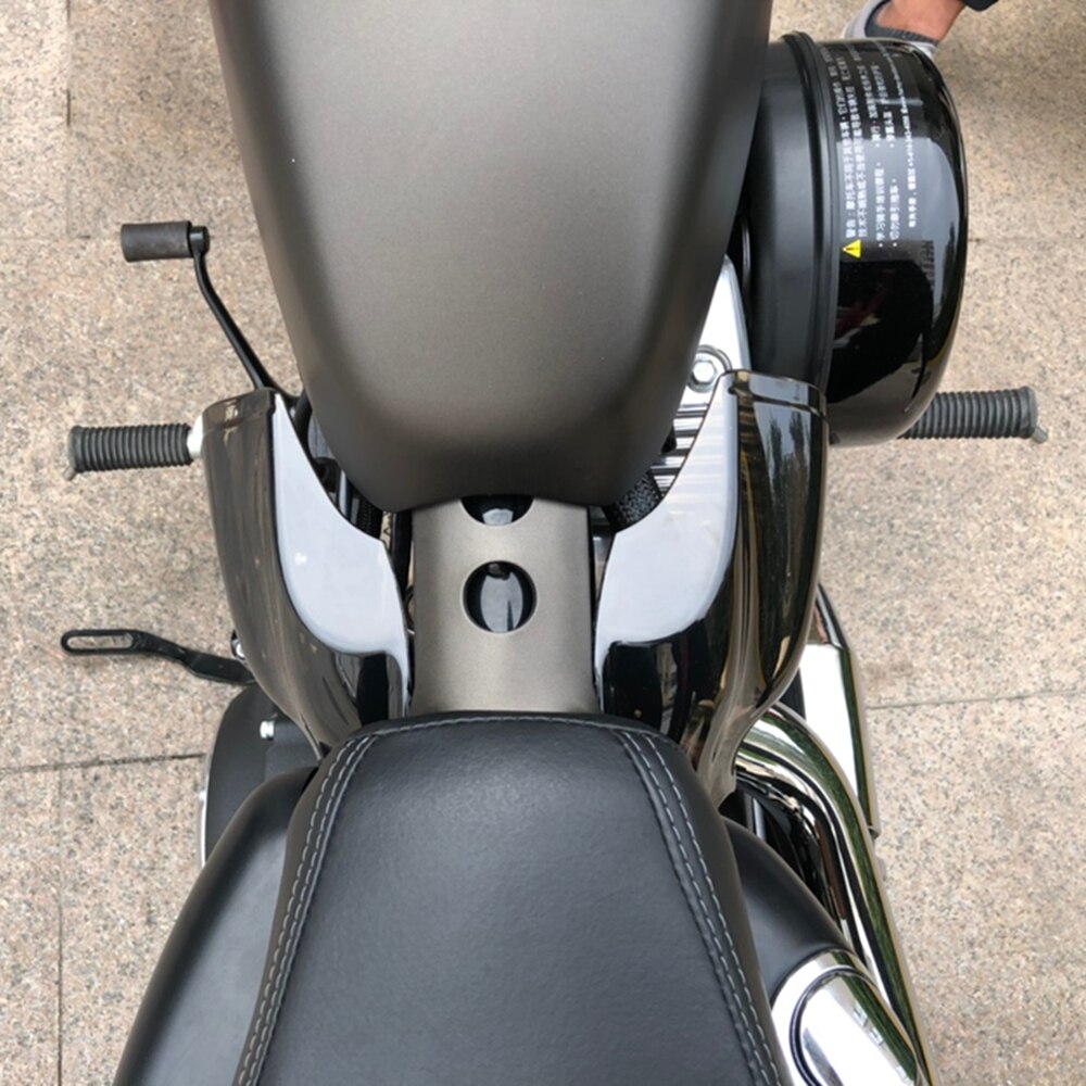 Escudos de sela reflexivos da motocicleta, defletor de calor do ar, Harley Sportster 883 1200 Quarenta Oito XL1200 2004-2024