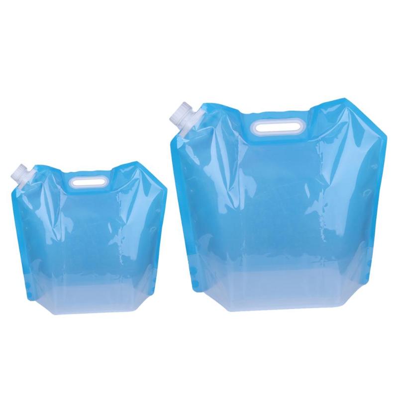 Folding Water Container Pvc Opvouwbare Water Opslag Container Water Zakken Voor Sport Camping Wandelen Picknick Bbq Waterbestendig
