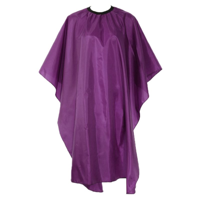 Cape de coiffeur, coupée, en tissu, en nylon, pour coiffure, imperméable, pour salon, couleur tendance