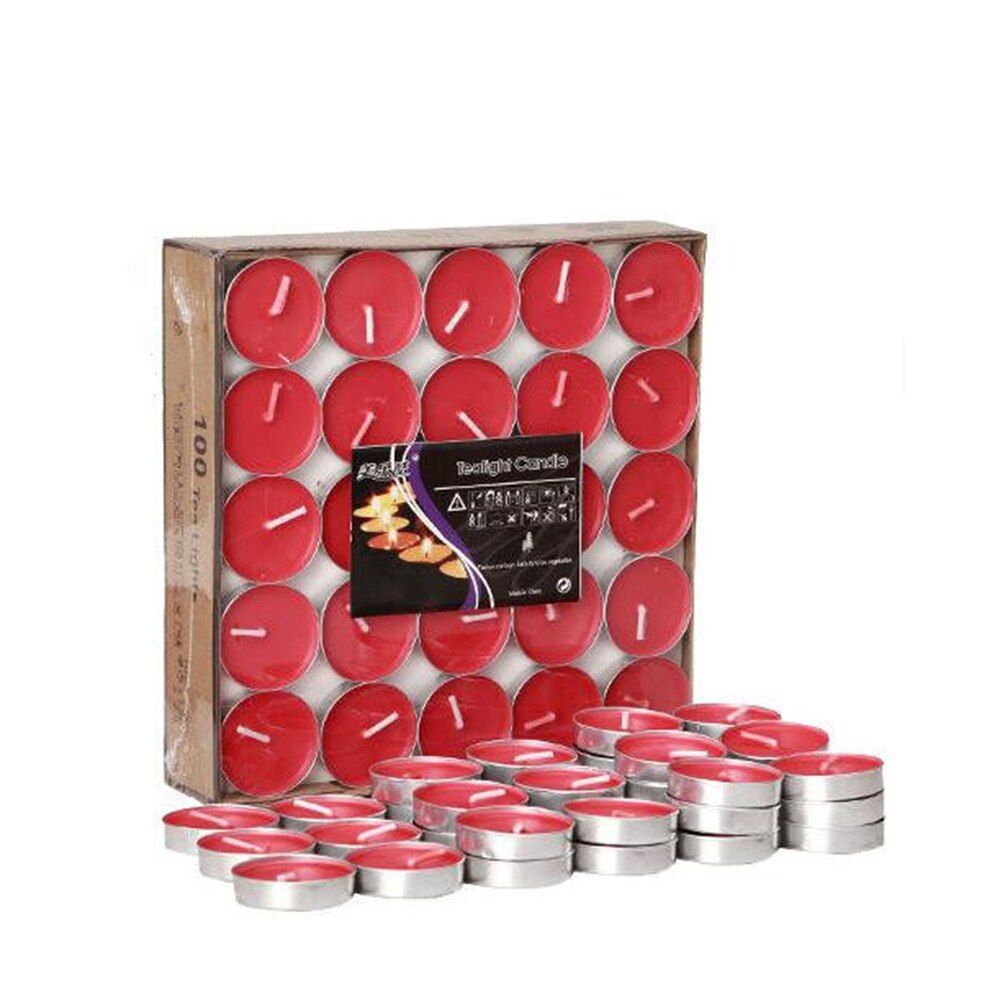 Bougies chauffe-éclairage à thé 50 pièces | Bougies chauffe-vaisselle non parfumées, bougies d'amour romantiques pour décor de maison, décoration pour maison, mariage, anniversaire