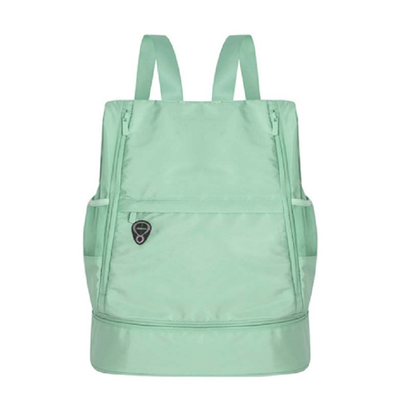 Gym rygsæk tør våd taske svømning kvinder fitness tasker til sko gymtas tas sac de sport mochila sport svømme mænd taske  xa871a: Grøn