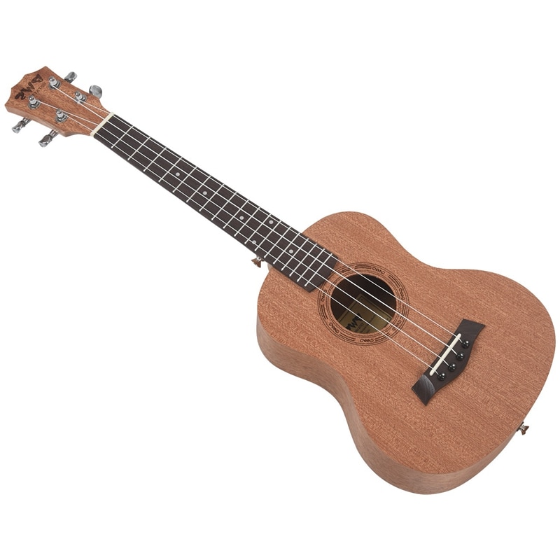 Ukelele Tenor 18 de madera de caoba de 26 pulgadas Guitarra acústica Cutaway madera de caoba Ukelele Hawaii 4 cuerdas Guitarra: Default Title