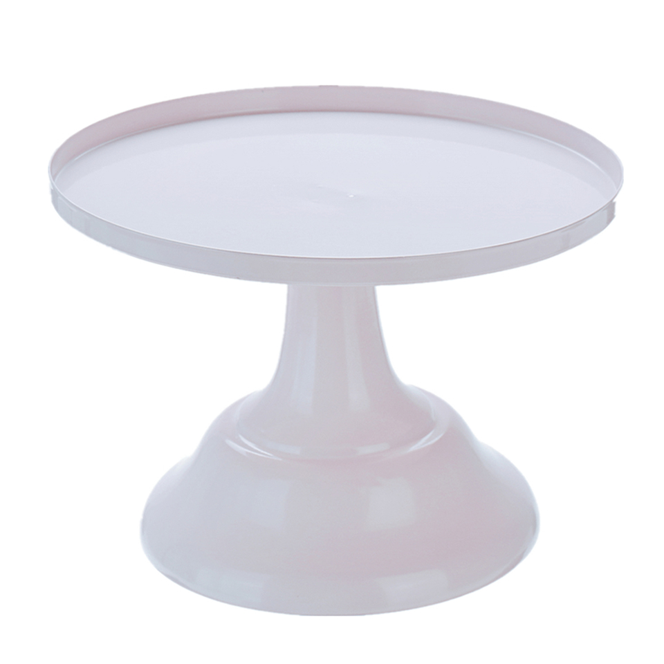 Transhome cupcake stativ metall dessertbord høyt kakebrett jule bryllup bursdagsfest macaron cupcake stativ bryllup stativ: Hvit 20cm