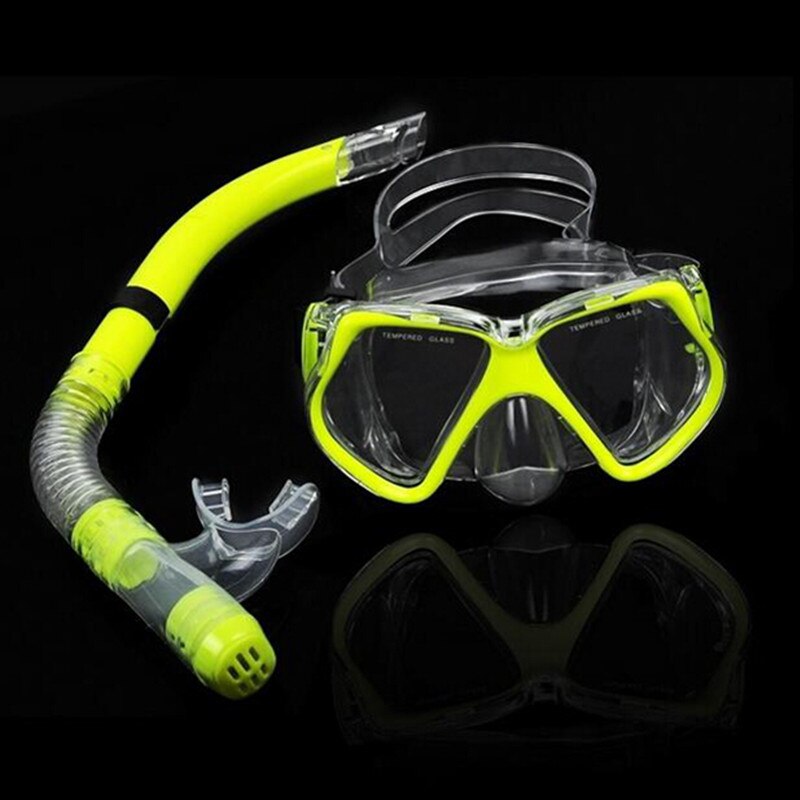 Duikbril Scuba Masker Zwemmen Maskers Duikbril + Snorkel Set Pvc Zwemmen Set Water Sport