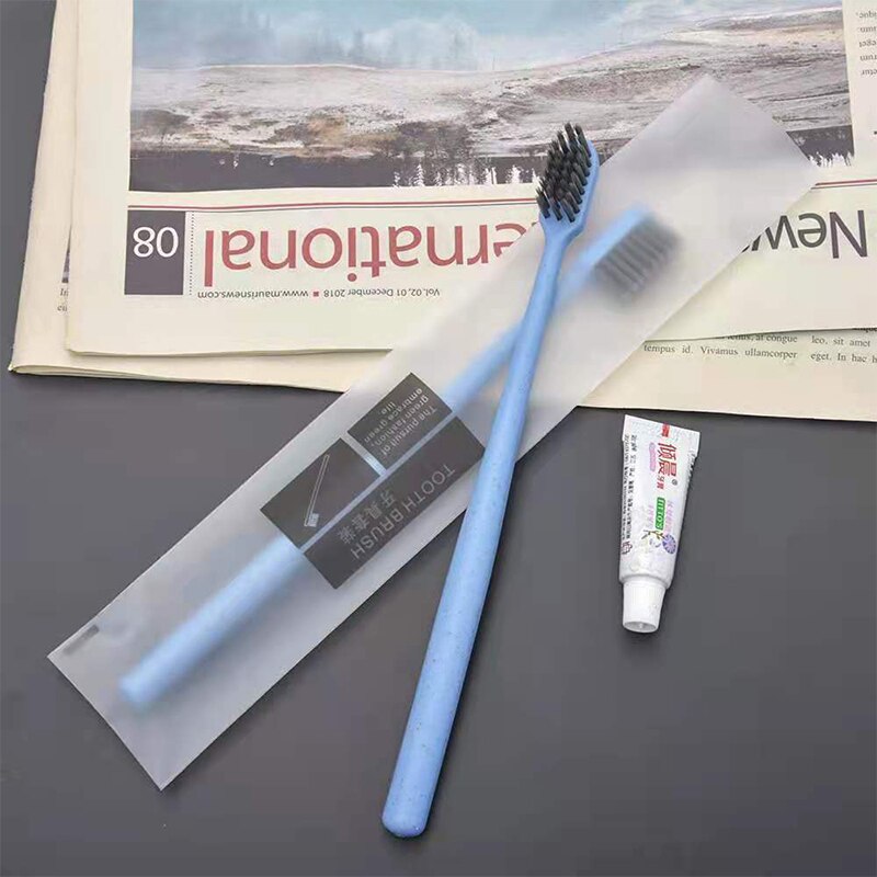 5/10sets Hotel Clean Disposable Toothbrush Toothpaste Wash Gargle Suit For Travel Camping Manual Toothbrush Oral Hygiene Sets