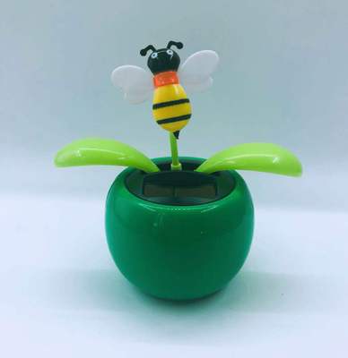 Magia Solar Powered Dancing Fiori Oscillante Bobble Regalo Del Giocattolo Auto Della Decorazione Della Novità Felice Danza Solare Giocattoli Regalo Per I Bambini: M