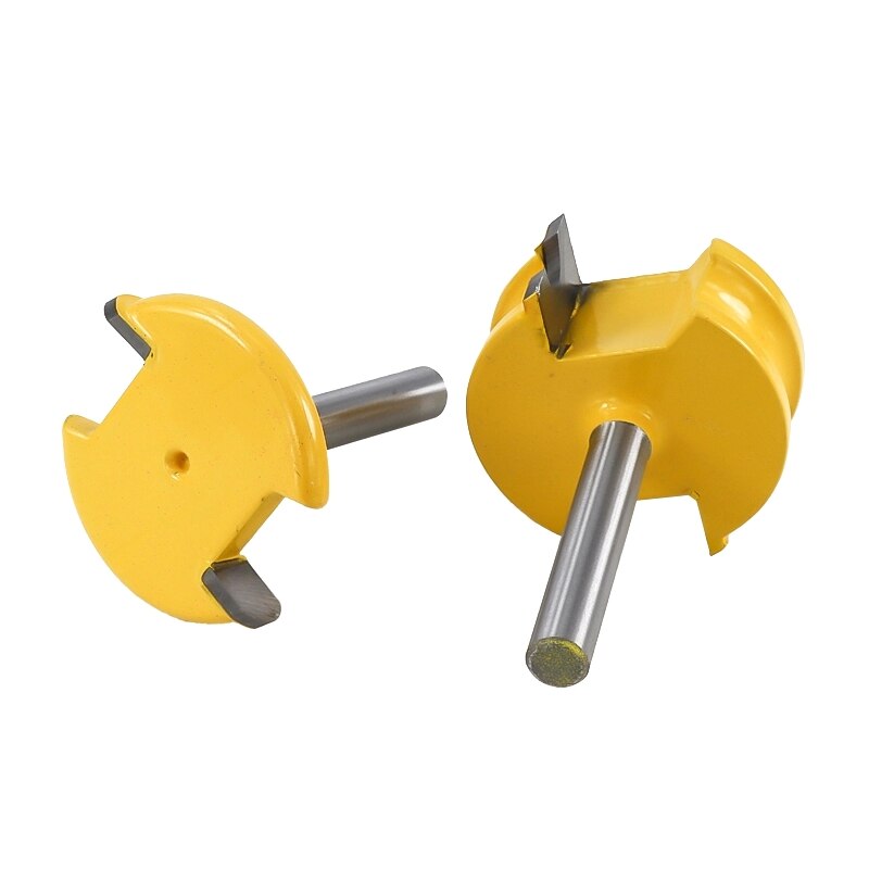 XCAN Canoe Flute and Bead Router Bit Set 1/4" 1/2" Tenon Cutter Milling Bits Carbide Router Bit For Wood Cutter