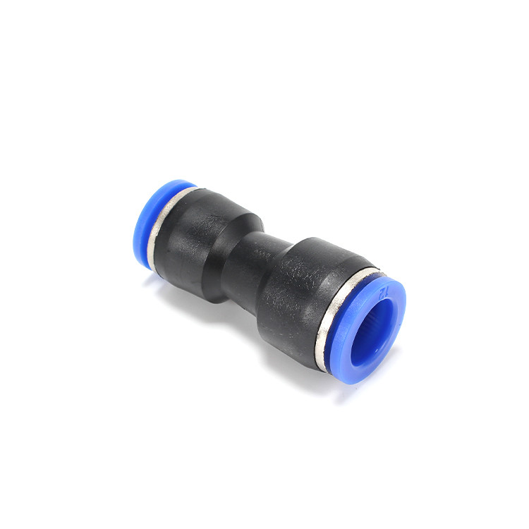 1PCS PU PG Blue Pneumatic Fitting Pipe Connector Tube Air Quick Fittings Water Push In Hose Couping 4mm 6mm 8mm 10mm 12mm 14mm