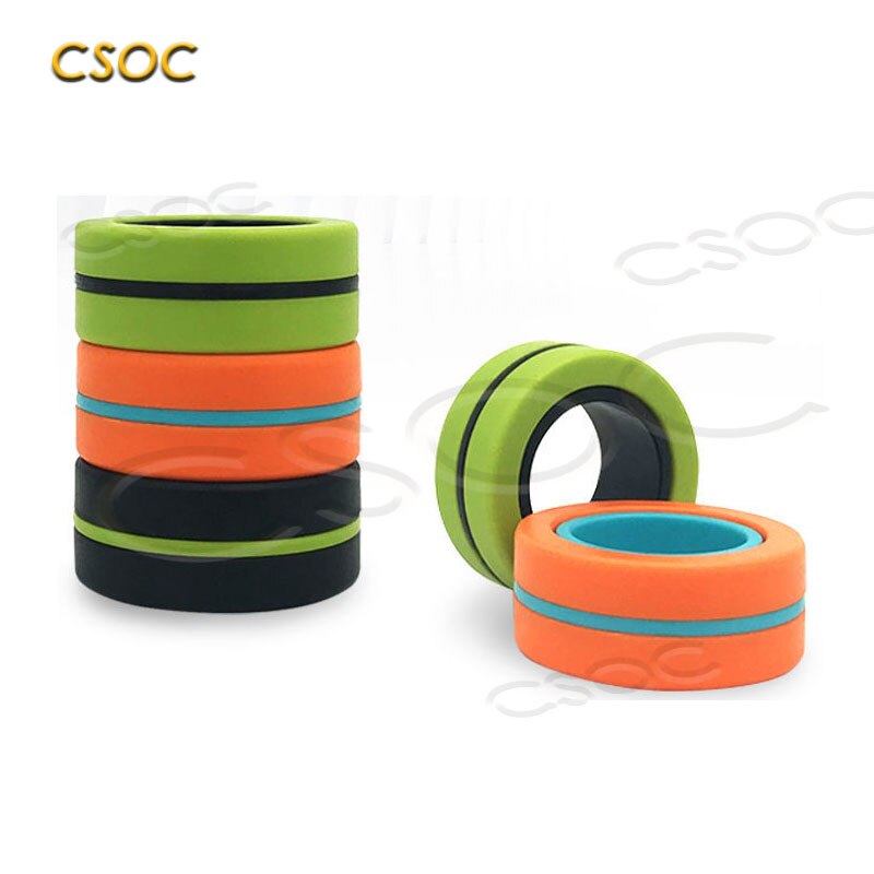 CSOC Finger Magnetische Ringe Anti-stress für Autismus ADHS Angst Relief Fokus Kinder Dekompression Zappeln Cool Spielzeug Lustige