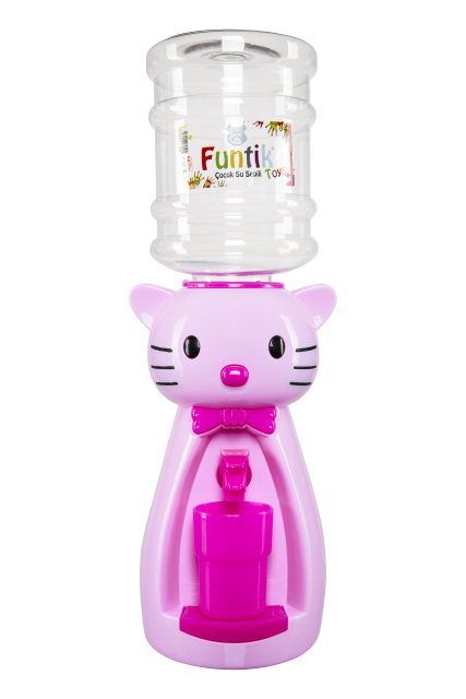 2 Liter Mini Kat Water Dispenser Met Cup Voor Huis Kantoor Student Dorm Kids: 3