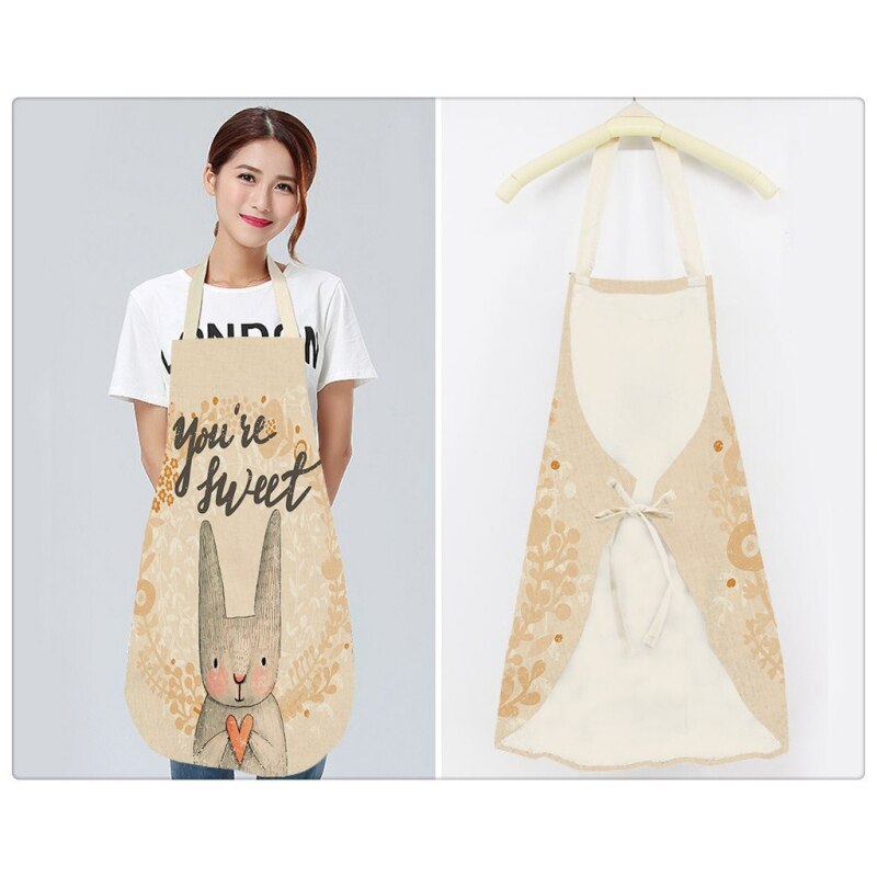 Kids Cartoon Apron Kitchen Aprons Suitable for Home Cooking Children Painting Anti-dirty Apron