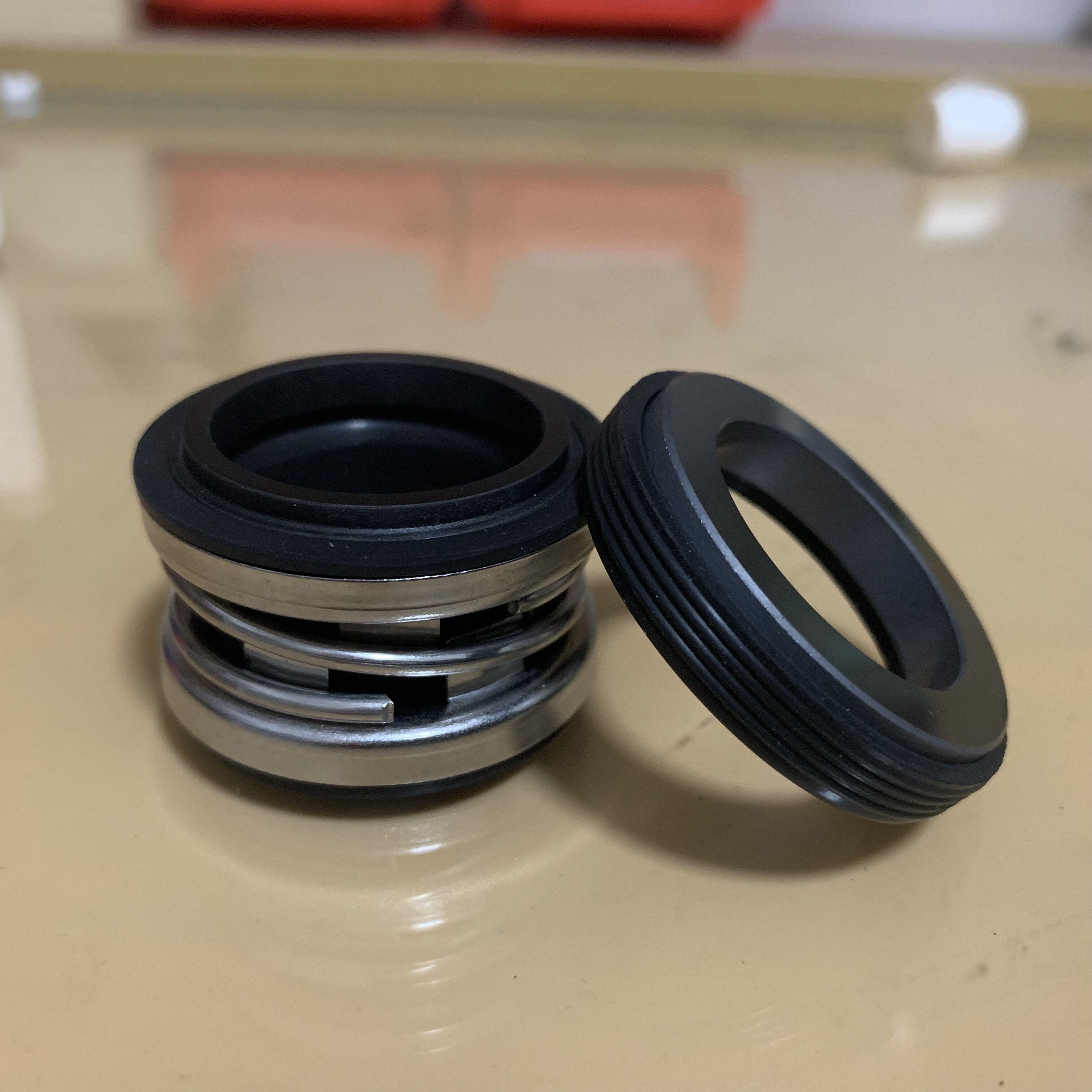 Type 2100-1-25 , TJ-0250 , T2100-25 , 2100-25 (L3) John Crane Elastomer Bellows Mechanical Seals (Material:CA-SIC-NBR)