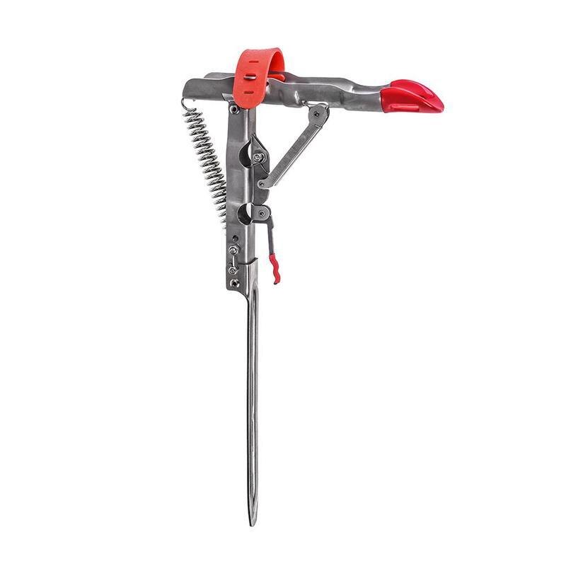 1 Pcs Outdoor Fishing Automatic Lifter Sea Pole Stand Auto Sea Rod Holder Spring shelf Rod Stand For Fishing Rod: Default Title