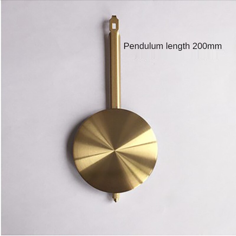 Vintage Mechanical Clock Accessories Pendulum Clock Mechanism Repair Clockwork Gold Pendulum Clock Mechanism Long Shaft: C