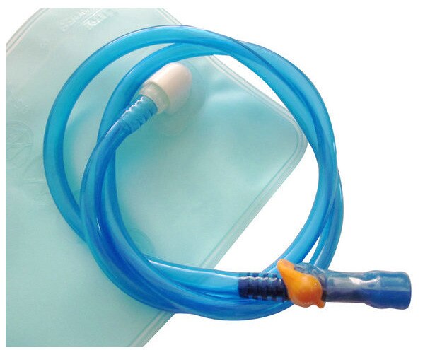 Folding Water Bag with Drinking Tube 2L Hydration Bladder Leak Proof Outdoor Tools Accessory Hydration Pack Hiking Water Bag