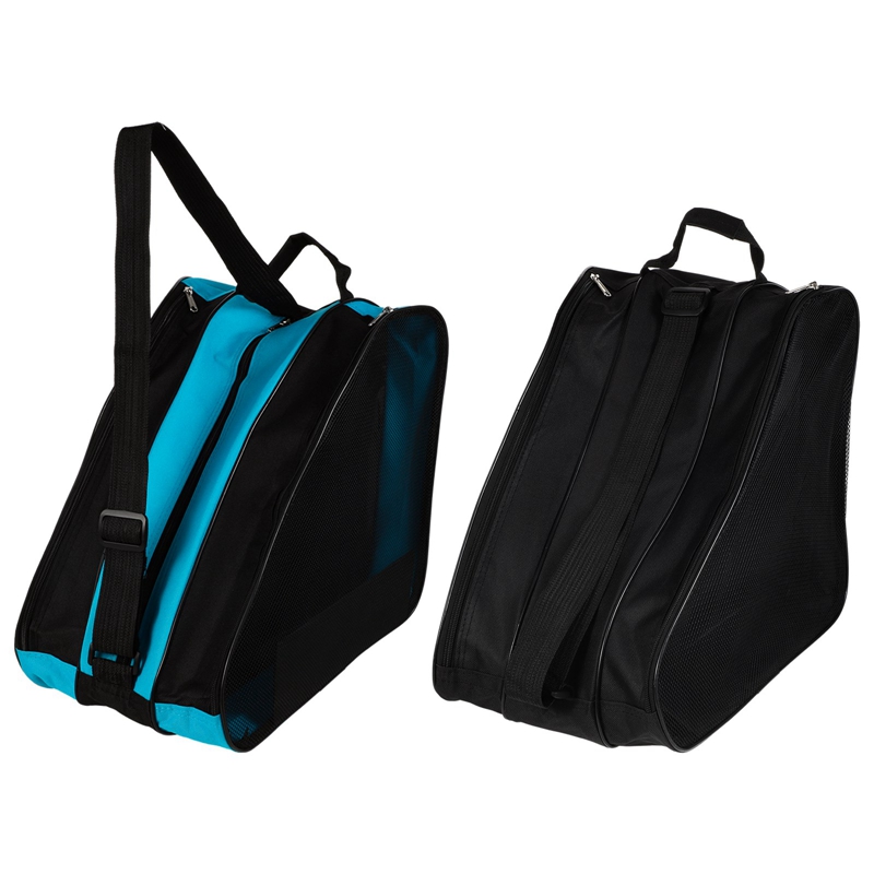 Sac de patins à roulettes Portable, sac de patinage sur glace, grande capacité, respirant, sac de rangement pour patins en ligne pour enfants, sac de chaussures de patinage