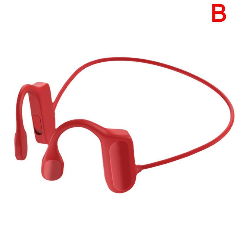 Wasserdichte, geräuschunterdrückende knochenleitungskopfhörer, stereo, kabellos, sport, freisprecheinrichtung, ohrhörer mit mikrofon, bluetooth, he  u7 u 4: B