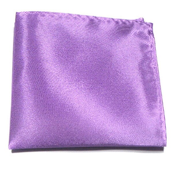 Luxus männer Platz Taschentuch Einfarbig Taschentücher Silk Hanky Anzug Tasche Handtuch Hochzeit Bankett Party 25 Farben: Color 12