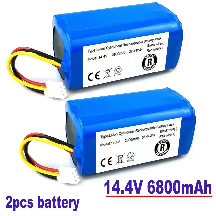 Original(For C30B)Battery for.Lirctroux.C30B.Robot.Vacuum.Cleaner.14.4V. 6800mAh,/8800mAh/9900mAh/ lithium cell,
