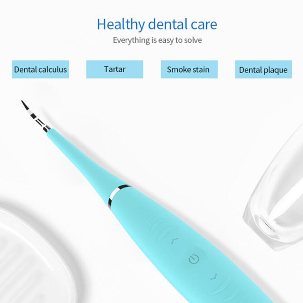 Détartreur dentaire sonique à Vibration, Recharge USB, dissolvant de tartre, taches, outil de nettoyage, blanchiment des dents, directe