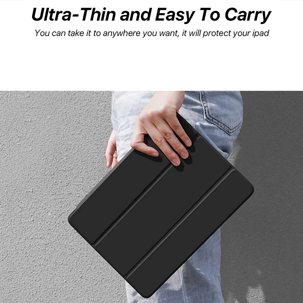 Nederlands Voor IPad 10.9 Air4 Air5 met potloodhouder Transparant geval voor IPad 5/6/7/8/9/10e Funda Mini 6 Pro 11 12.9In beschermhoes