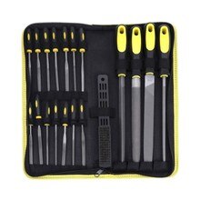 19Pcs Staal File Tool Set File Set Bestand Kit Platte Driehoek Half-Ronde Ronde Bestand Dubbele Patroon 140mm Hand Tool Sets