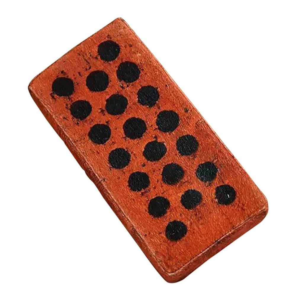 Cojín de simulación de ladrillo rojo, almohada de ladrillo sólido, ladrillo hueco, bloque de madera, adornos, almohada de bloque, cojín de esponja para descanso de siesta en la oficina