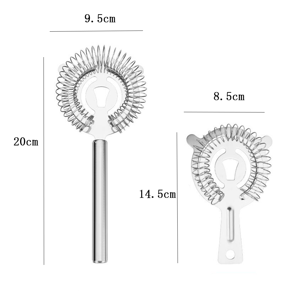 Cocktail Shaker barre passoire à glace fil boisson mixte acier inoxydable passoire filtre barman accessoires barre outils