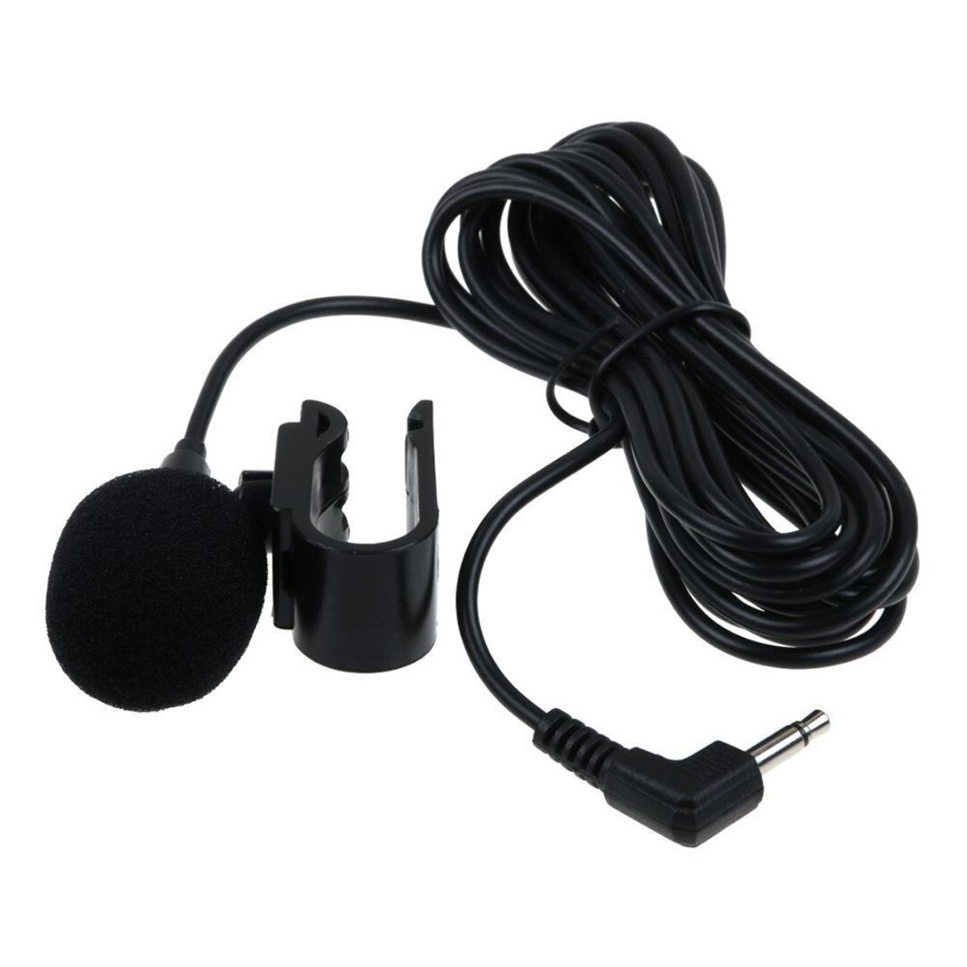 Kcbosion Car Audio Microphone 3.5mm Clip Jack Plug Mic Stereo Mini Wired External Microphone For Auto Radio