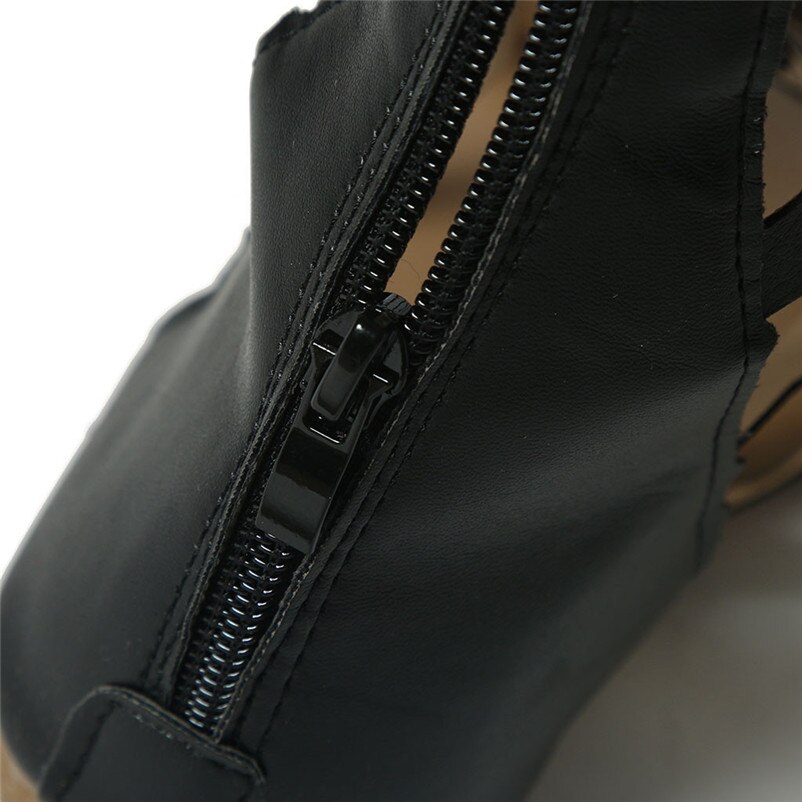 Summer Women Casual Flats Sandals Knee High Soft and comfortable Boots Roma Shoes Sandals #SA