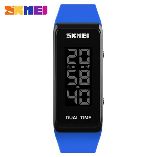SKMEI Vrouwen Sport Horloges LED Elektronische Digitale Horloges Waterdichte Outdoor Sport Vrouwen Polsbandje Horloge