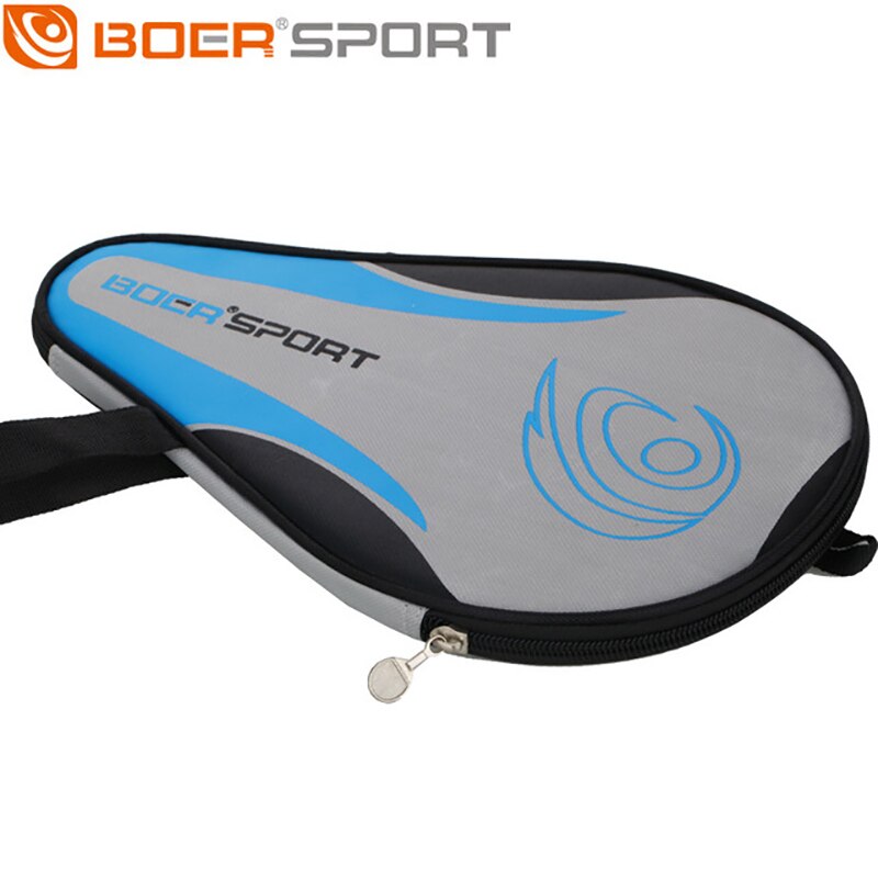 Boer – raquette de Tennis de Table professionnelle, une pièce, sac de chauve-souris Oxford, étui de Ping-Pong, étanche à la poussière, protection complète