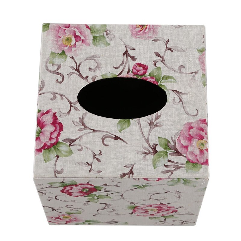 Tissues dozen toiletpapierhouders sjaals kamer auto pu lederen zakdoekendoos servetringen dozen met wegwerp servetten