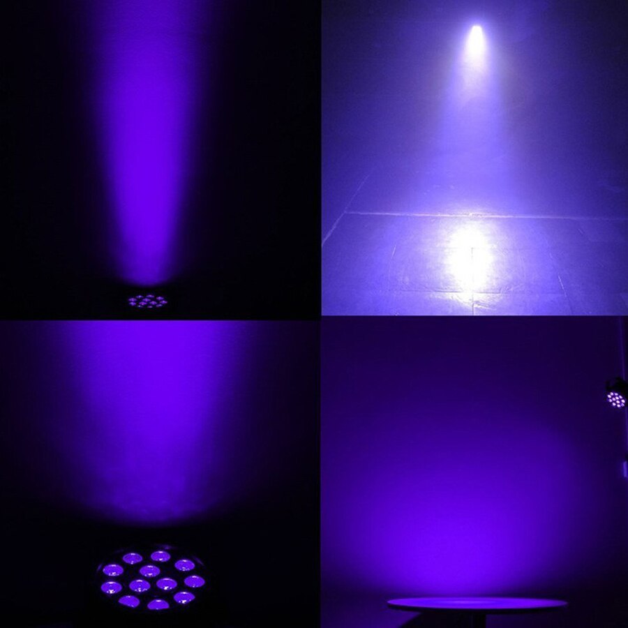 Éclairage de scène DMX512, maître-esclave actif, UV LED 36W, lampe ultraviolette noire, projecteur pour Club Disco