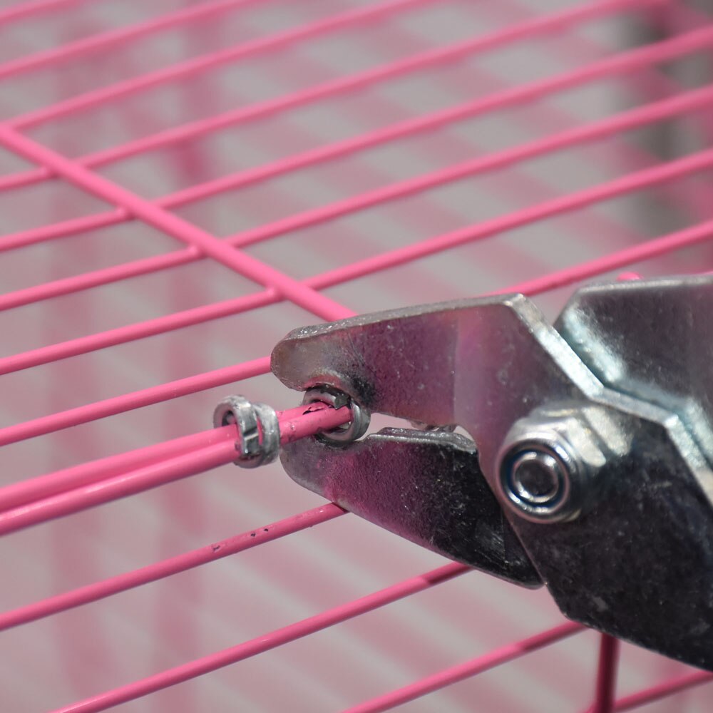 1Set Plier for cages installation pliers hog ring water pipe clamp for chickens farming tools poultry chicken rabbit fox cage