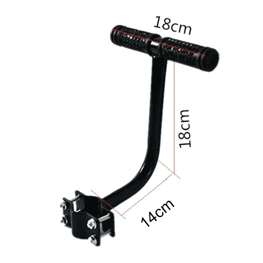Barn sikkerhet armlen sykkel bak sete håndtak bar sykkel sal stol armlene sykling bak sal barn styr: 14cm