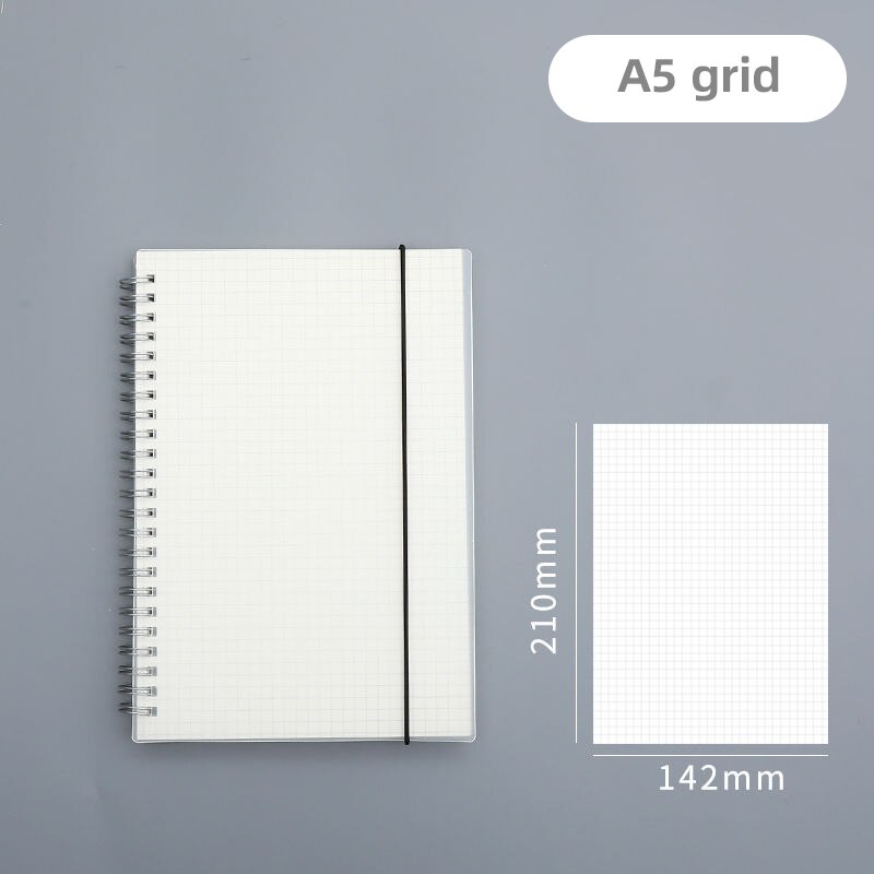 A5(80 ark )160 sider] gitter notesbog lille  a6 forretningsmøde notesbog arbejde blød kopi notesbog tidsplan: A5 gitter