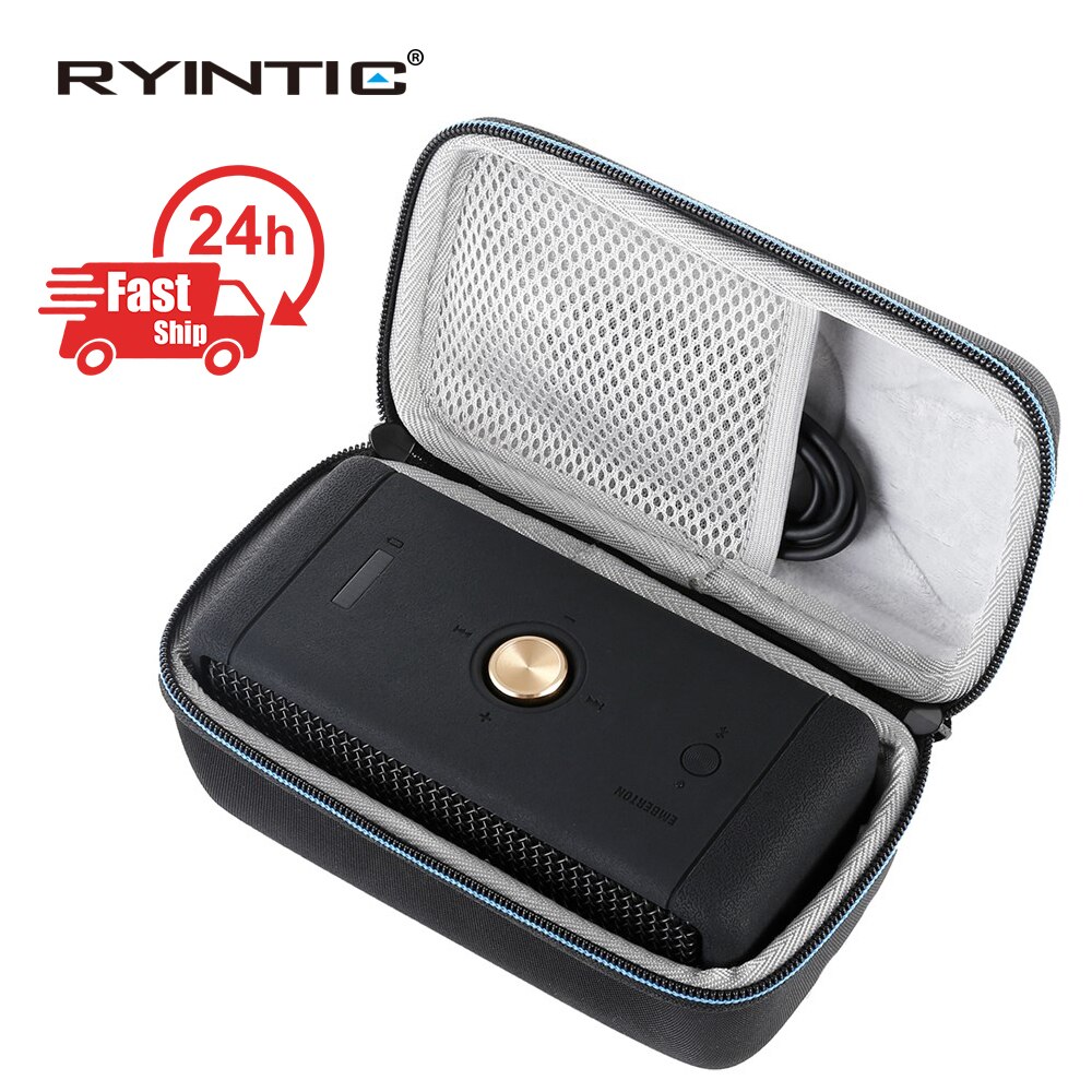 Draagbare Stofdicht Outdoor Reizen Harde Eva Case Opbergtas Carrying Box Voor Marshall Emberton Speaker Case Accessoires Ruimte