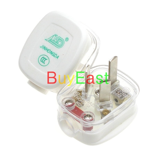 Lot 2 CHINA, Australian, Zealand 3-Pin DIY Rewireable Power Plug