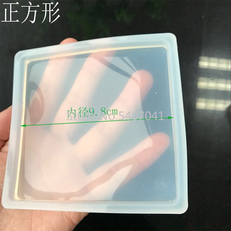 長方形ラウンド正方形楕円形接着剤 uv epoxy ためのジュエリー樹脂シリコーン金型手作り diy エポキシ樹脂金型