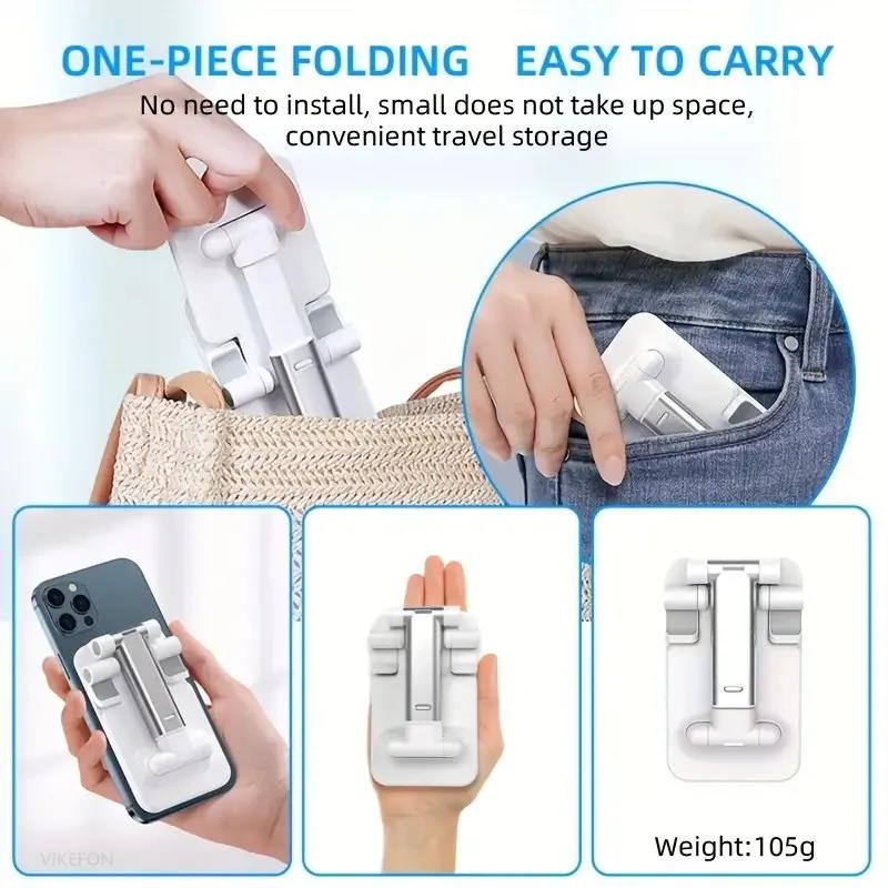 Mobile Phone Stand Desktop Lazy Bedside Universal Support Stand for Cell Phone Foldable and Hoisting Multi-function Telescopic