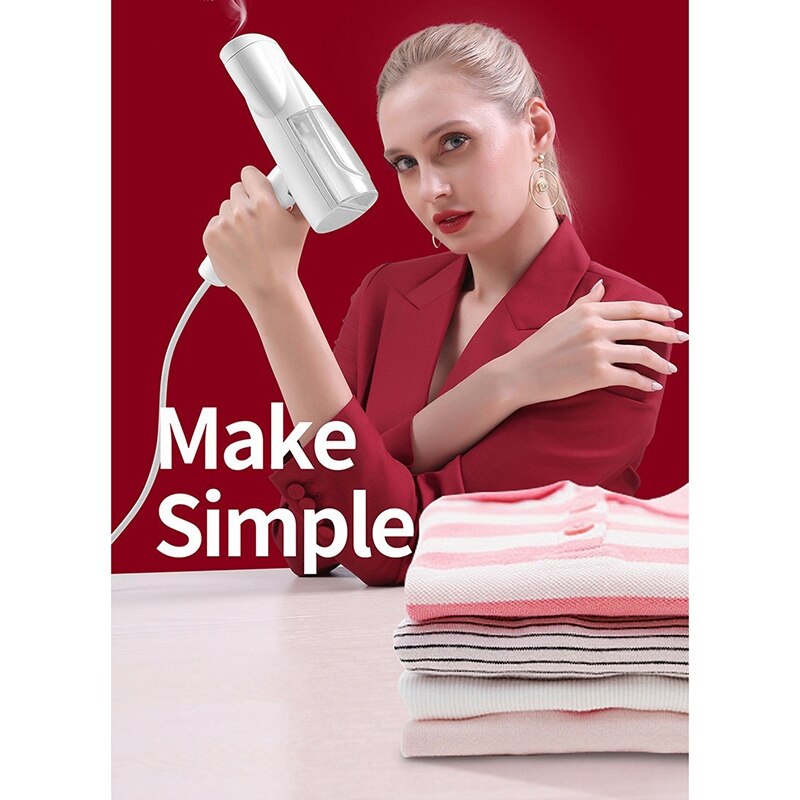 Foldable Garment Steamer Clothes Steamer,Handheld Travel Fabric Wrinkle Remover 30S Fast Heat-Up, Auto-Off-US Plug