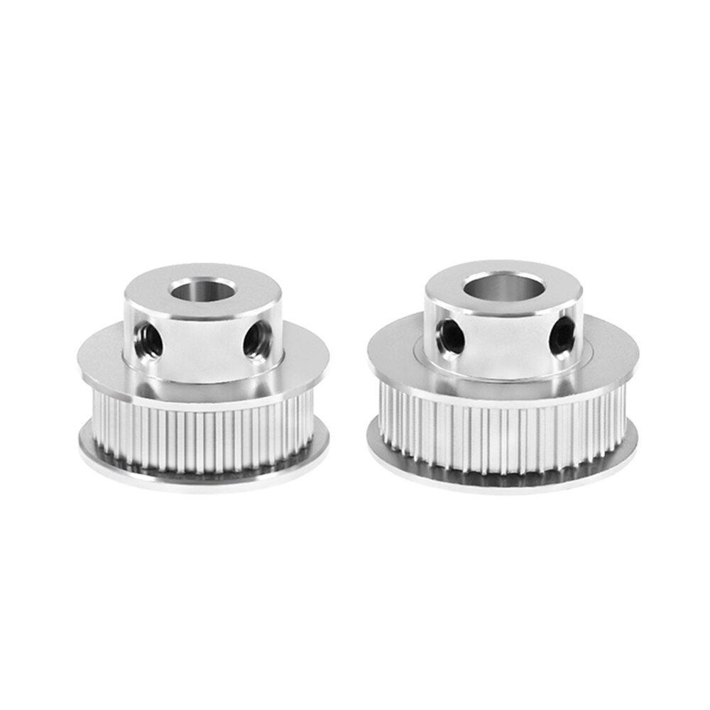 1 stücke GT2 Timing Pulley 30 36 40 60 Zahn Rad Bohrung 5mm 8mm Aluminium Zähne Teile Für GT2 Zahnriemen Reprap 3D Drucker Teile