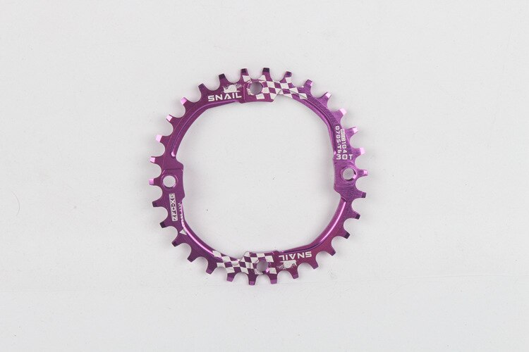 Deckas 104BCD Round Narrow Wide Chainring 30T Single Aluminum Alloy Chainwheel For Bicycle Road Mountain Bike MTB: 5