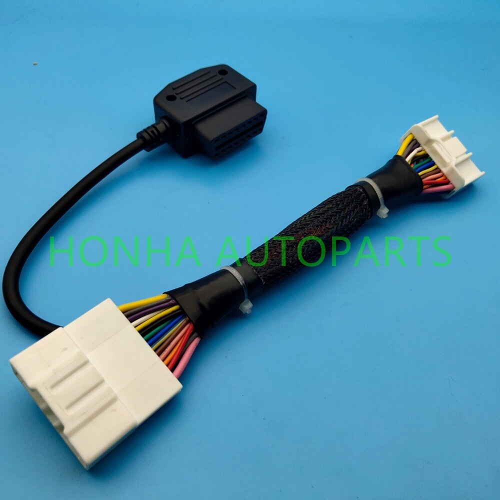90980-12771 90980-12770 mannlig hunn 26 pins kontakt tesla modell 3 obdii diagnostisk sele elektronisk kabel til energikjøretøy