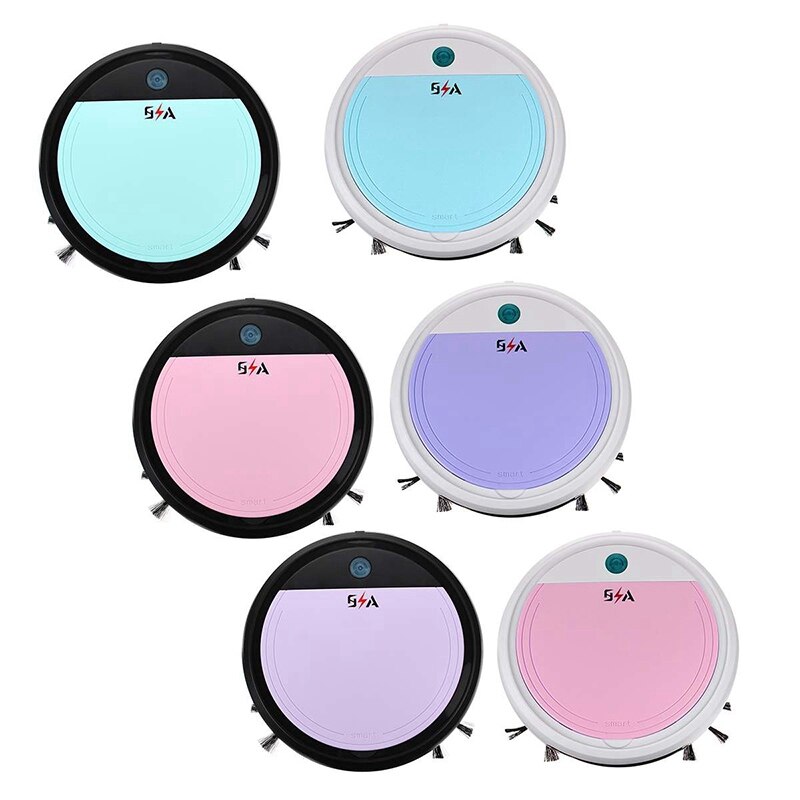 Rechargeable Smart Robot 4 in 1 3200Pa USB Auto Smart ing Robot UV Sterilizer Strong Suction er Vacuum Cleaners White
