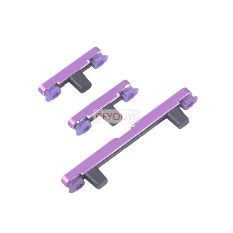 1 conjunto de botões laterais de ligar/desligar e volume para motorola moto edge 60 pro  xt2507-5 peça de reposição)