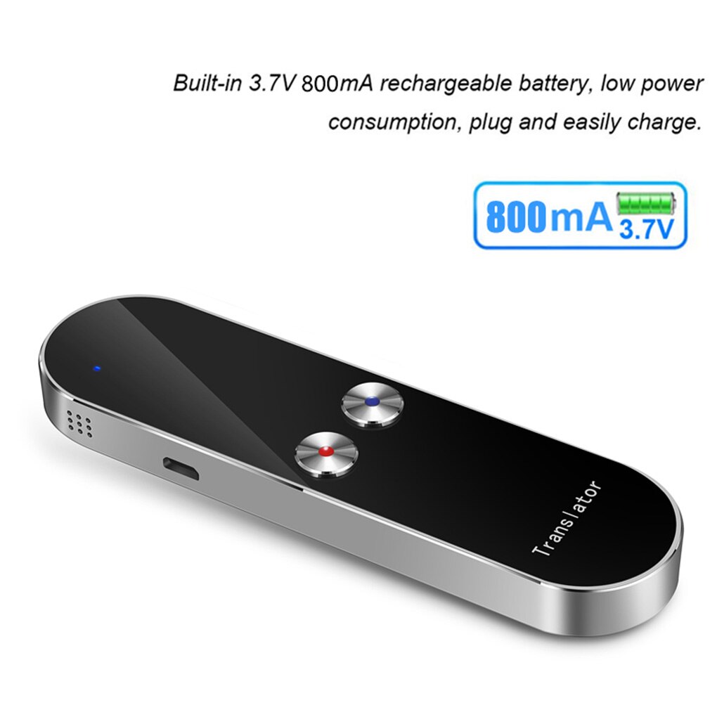 Updated K8 Translaty Business Multilanguage Smart Instant Real Time Voice 68 Languages Translator portable Handheld